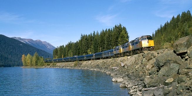 great rail journeys canadian train image